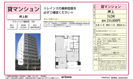 1LDK Condo Near Station in Yokokawa 0