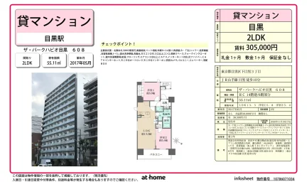 Modern 2LDK Condo in Shimomeguro 0