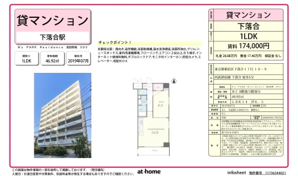 Modern 1LDK Condo Near Station in Shimochiai 0