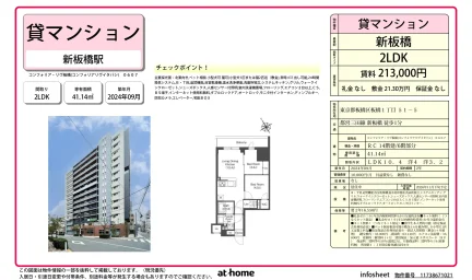 Brand New 2LDK Condo Near Station in Kamiitabashi 0