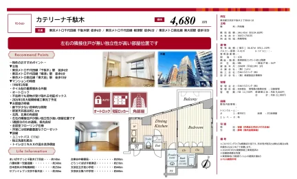 カテリーナ千駄木 5号 0