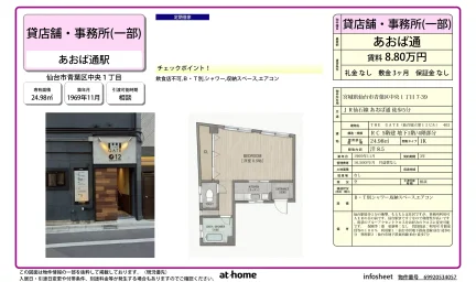 Classic Studio Land Near Station in Ayashichuo 0