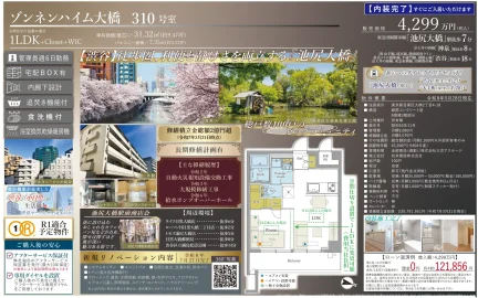 ゾンネンハイム大橋 310号室 310号 0