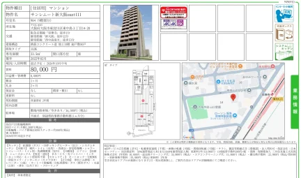 サンレムート新大阪 east III 号室名 904号 0