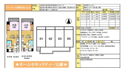 フォートレス神崎川Center 301号 0
