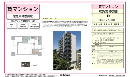 Studio Condo Near Station in Higashikanagawa 0