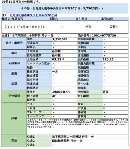 Vintage Property in Kita6-jonishi(26-28-chome) 0