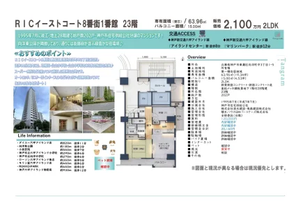RICイーストコート8番街1番館 0