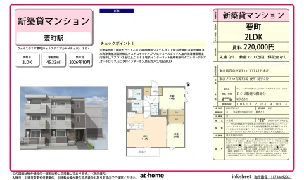 Brand New 2LDK Condo Near Station in Nishiikebukuro 0