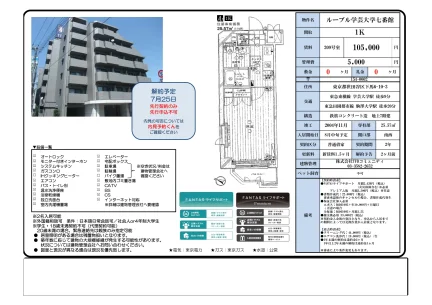ルーブル学芸大学七番館 209号 0
