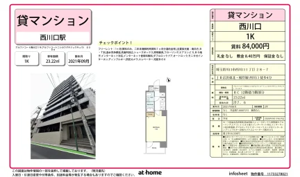 Modern Studio Condo Near Station in Nishikawaguchi 0