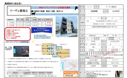 リーヴェ恵我之 102号 0