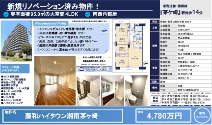 藤和ハイタウン湘南茅ヶ崎 3号 0