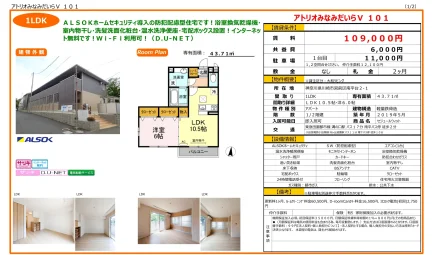 アトリオみなみだいらV 101 101 0