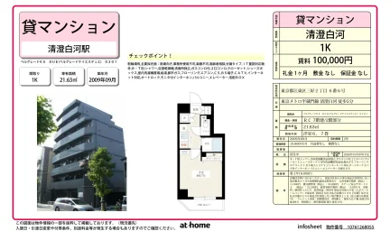 Studio Condo Near Station in Miyoshi 0