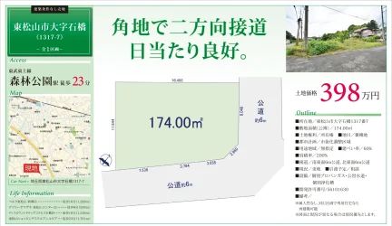 建築条件なし売地 0