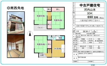 Vintage 3-Bedroom House in Fukumanjicho minami 0
