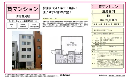 Modern Studio Condo Near Station in Kiyosumi 0