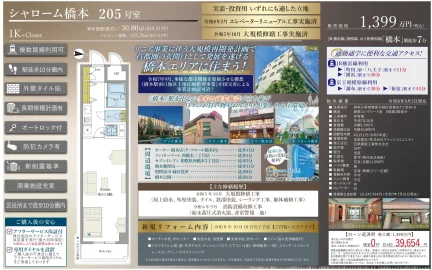 シャローム橋本 205号 0