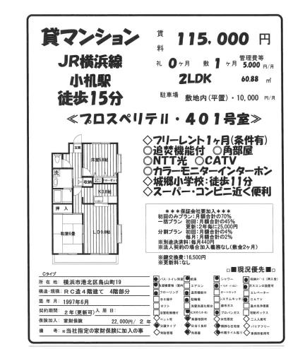 プロスペリテⅡ 401号 0