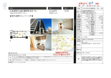 S-RESIDENCE国泰寺町一丁目 1303 1303号 0