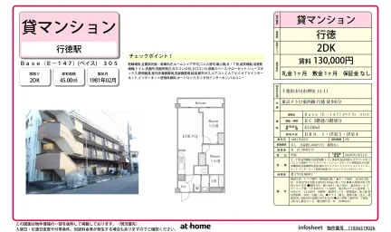 Charming 2DK Condo Near Station in Oshikiri 0
