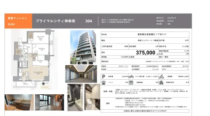 プライマルシティ神楽坂 304号 0