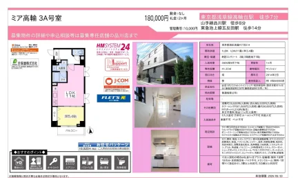 ミア高輪 3A号室 3A号 0