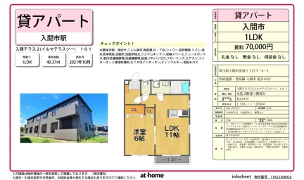 Modern 1LDK Condo in Kurosu 0