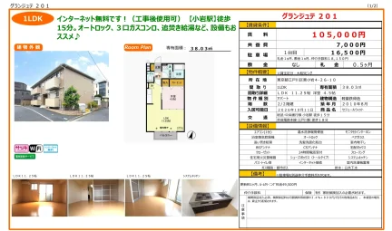 セジュールウィット 201号 0