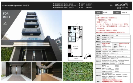GENOVIA中野野方greenveil 202号 0