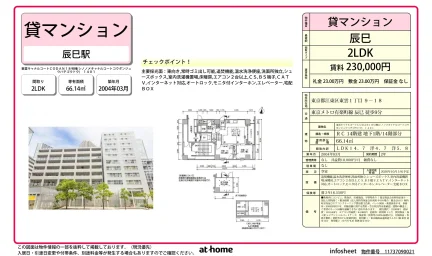 2LDK Condo in Shinonome 0
