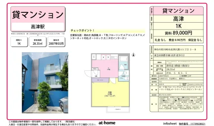 Studio Condo Near Station in Mizonokuchi 0