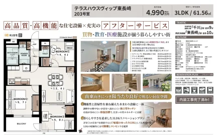 テラスハウスヴィップ東長崎 203号 0