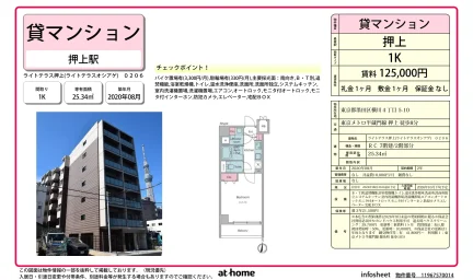 Modern Studio Condo in Yokokawa 0