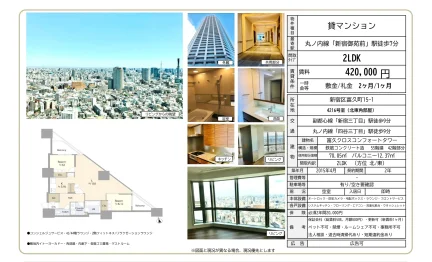 2-Bedroom Condo Near Station in Tomihisacho 0