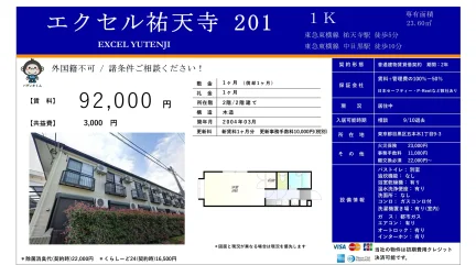 エクセル祐天寺 201号 0