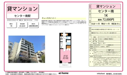 SHOKEN センター南ビル (旧ミヨシビル) 705号 0