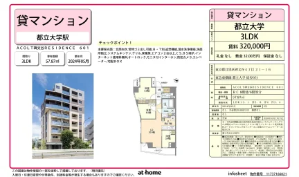 ACOLT 碑文谷RESIDENCE 601 601号 0