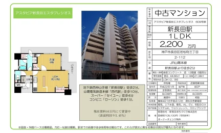 1-Bedroom Condo Near Station in Wakamatsucho 0