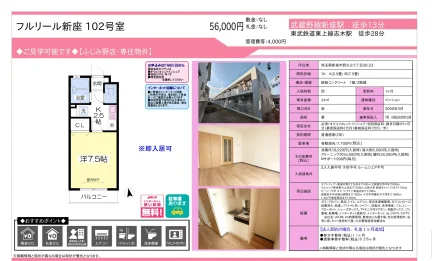 フルリール新座 102号 0