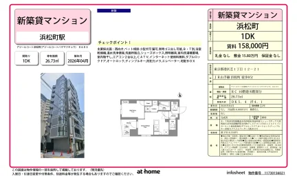 Brand New 1DK Condo in Shibaura(2-4-chome) 0