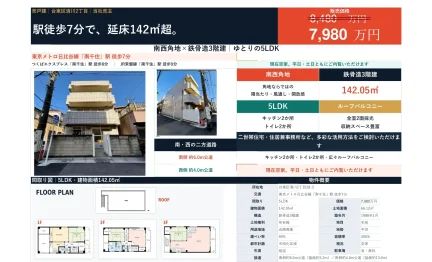 台東区清川2丁目 5LDK 0