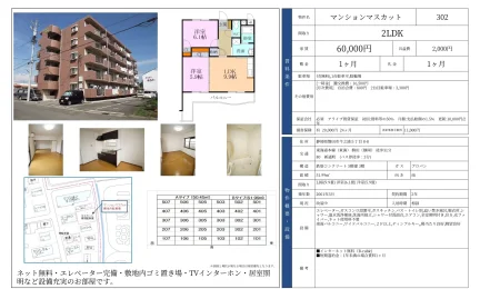 マンションマスカット 302号 0