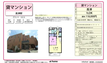 1LDK Condo in Mizonokuchi 0