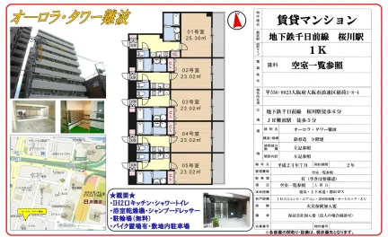 オーロラ・タワー難波 0