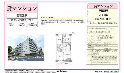 Vintage 2SLDK Condo in Kitakasai 0