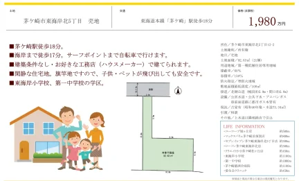茅ヶ崎市東海岸北5丁目 売地 0