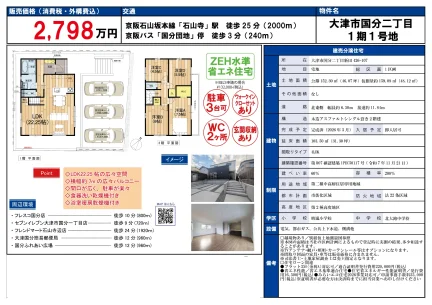 Brand New 4-Bedroom House in Kokubu 0