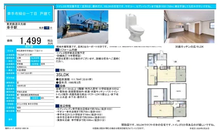 幸手市緑台一丁目戸建 3SLDK 0